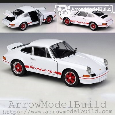 Picture of AeroModelBuild Porsche 911 GT3 (Red and White Carrera) Built & Painted 1/24 Model Kit