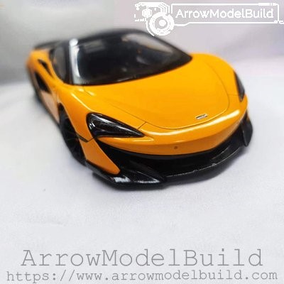 Picture of AeroModelBuild McLaren 600LT Custom Color (Orange) Built & Painted 1/18 Model Kit