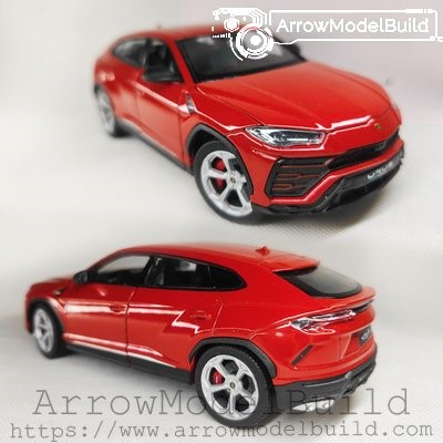 Picture of AeroModelBuild Lamborghini Urus Custom Color (Red) Built & Painted 1/24 Model Kit