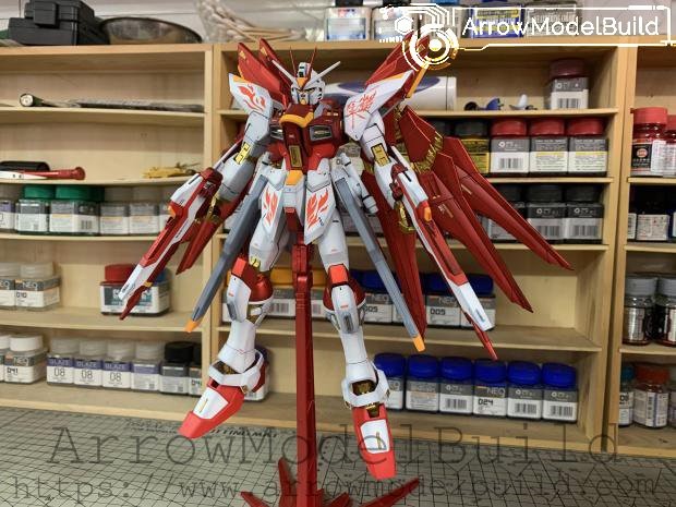 Picture of AeroModelBuild Strike Freedom Gundam (Vermillion Bird Version) Built & Painted MG 1/100 Model Kit