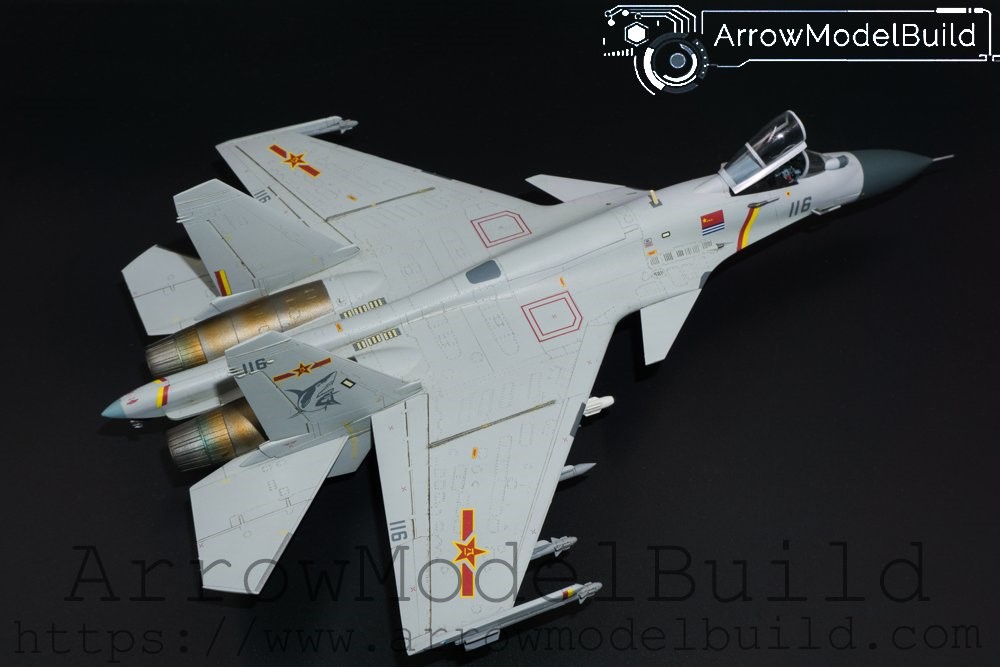 Picture of AeroModelBuild Hasegawa J15 Carrier Aircraft Built & Painted 1/72 Model Kit