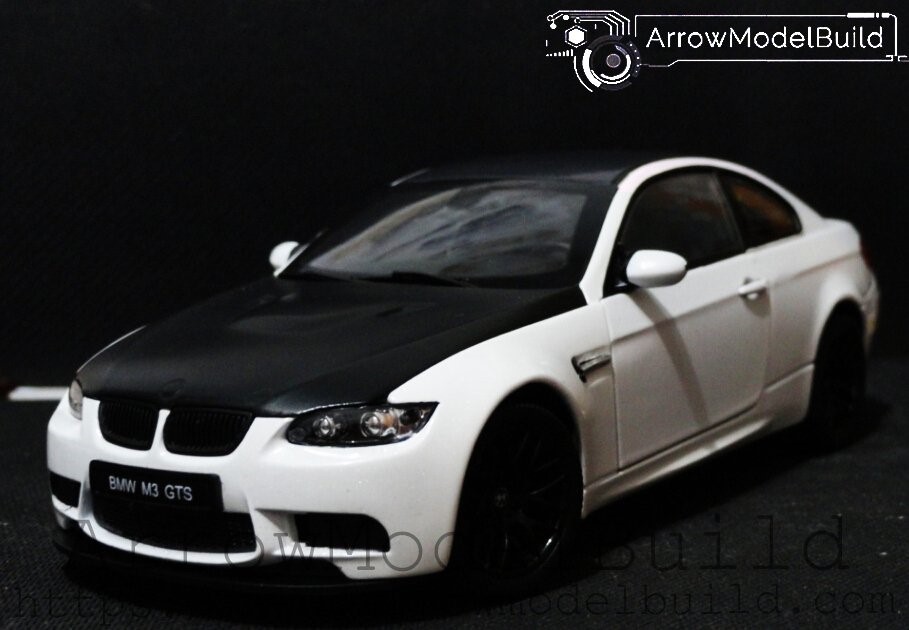 Picture of AeroModelBuild BMW M3 GTS (Black and White) Built & Painted 1/24 Model Kit
