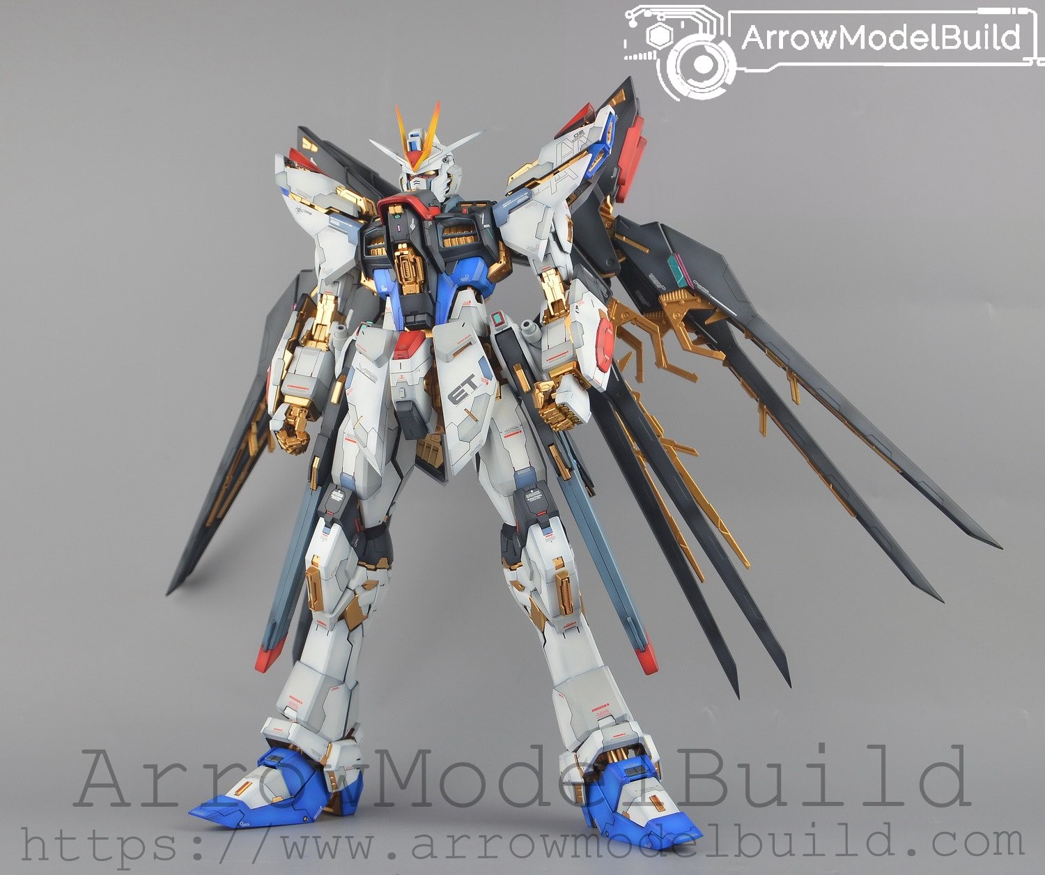 Picture of AeroModelBuild Strike Freedom Gundam Built & Painted PG 1/60 Resin Model Kit