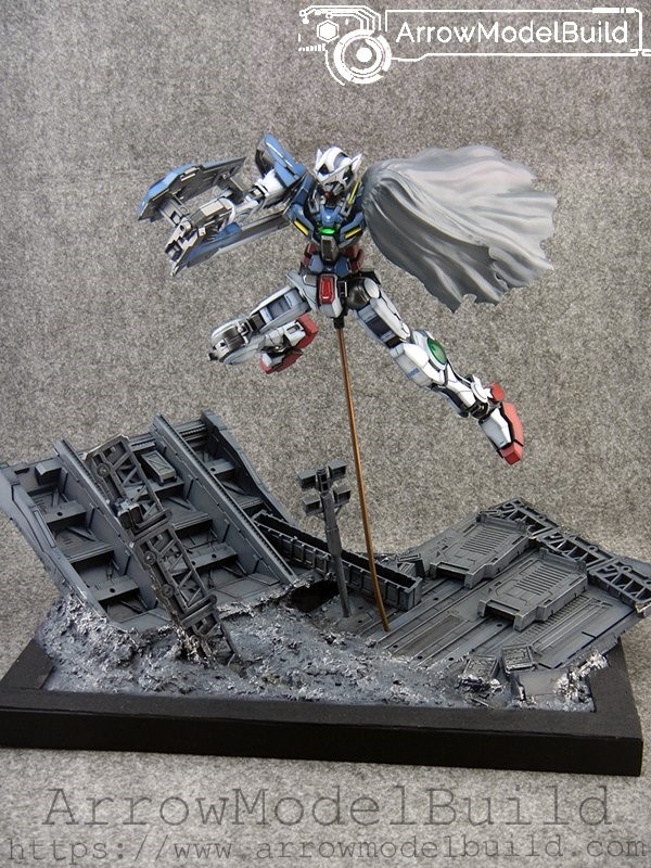 Picture of AeroModelBuild Gundam Exia (Damage Cosmos Battle Scene) Built & Painted MG 1/100 Model Kit