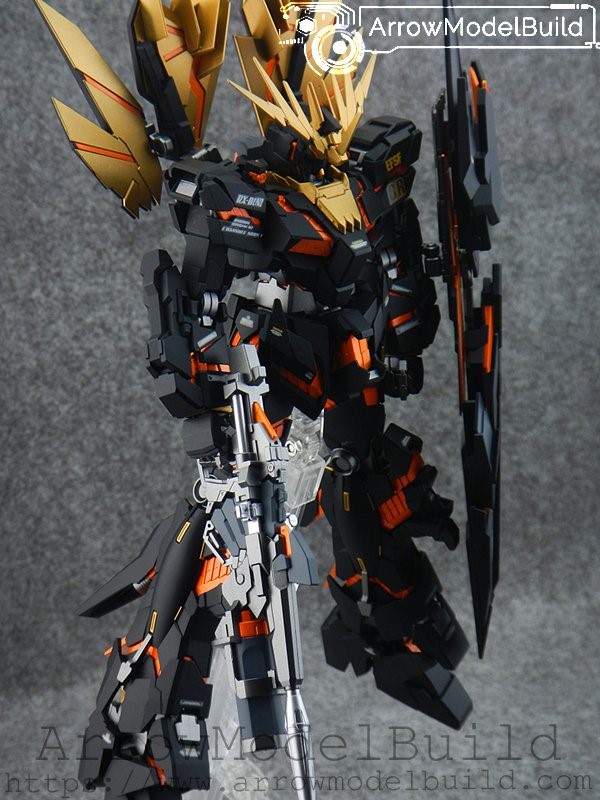 Picture of AeroModelBuild Gundam Banshee (UV Painting) Built & Painted MG 1/100 Model Kit