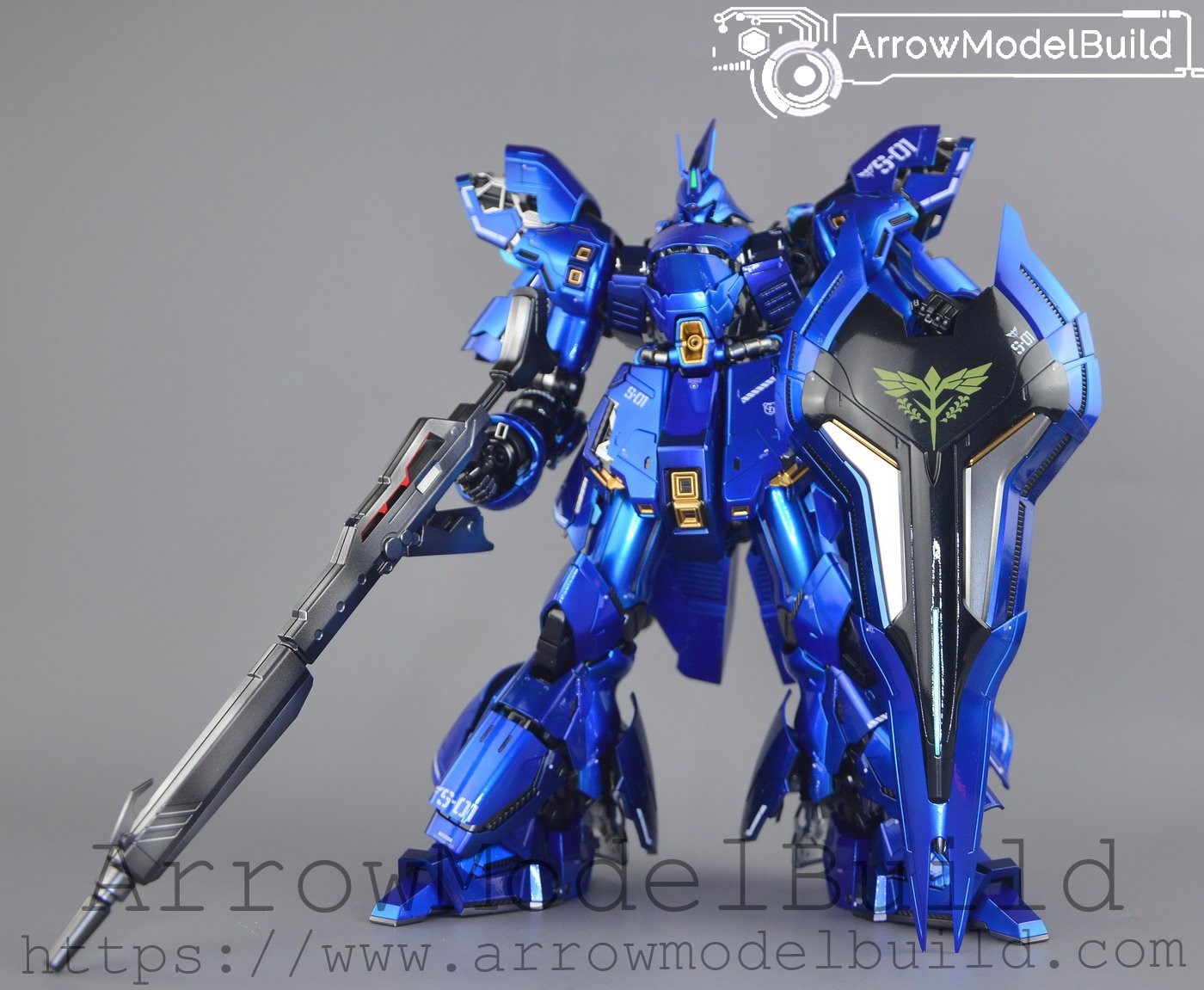 Picture of AeroModelBuild Sazabi Ver.ka (Custom Blue 2.0) Built & Painted MG 1/100 Model Kit