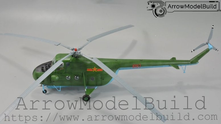 Picture of AeroModelBuild Mi-4 Helicopter Built & Painted 1/35 Model Kit