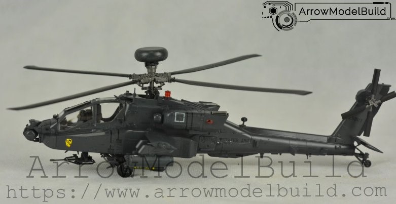 Picture of AeroModelBuild AH-64 Gunship Built & Painted 1/72 Model Kit