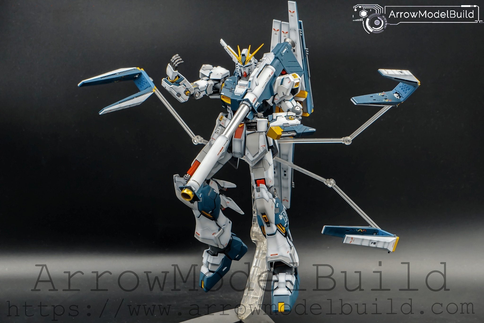 Picture of AeroModelBuild RX-93 High New Built & Painted MG 1/100 Model Kit
