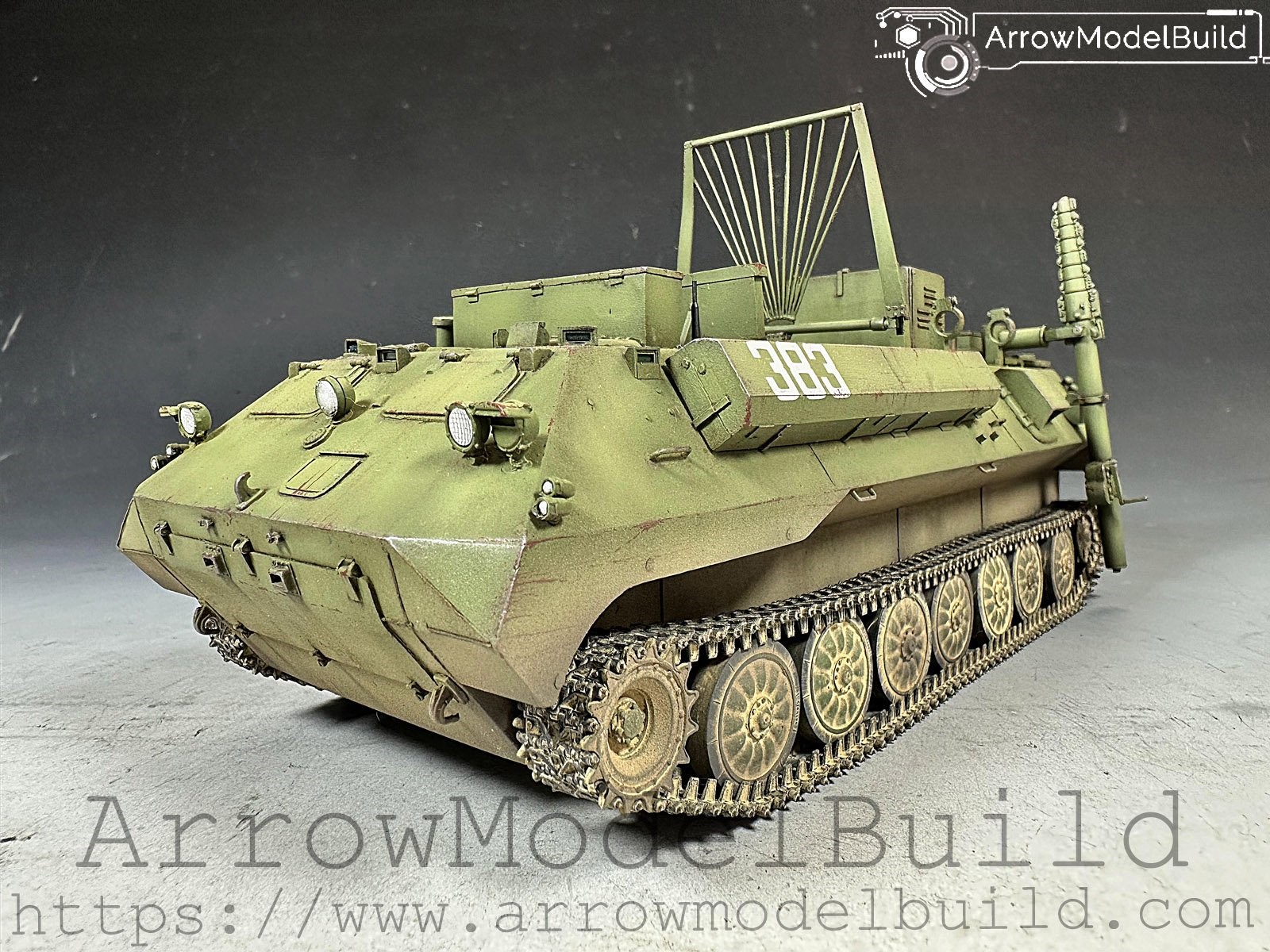 Picture of AeroModelBuild R-330P Tank Built & Painted 1/35 Model Kit