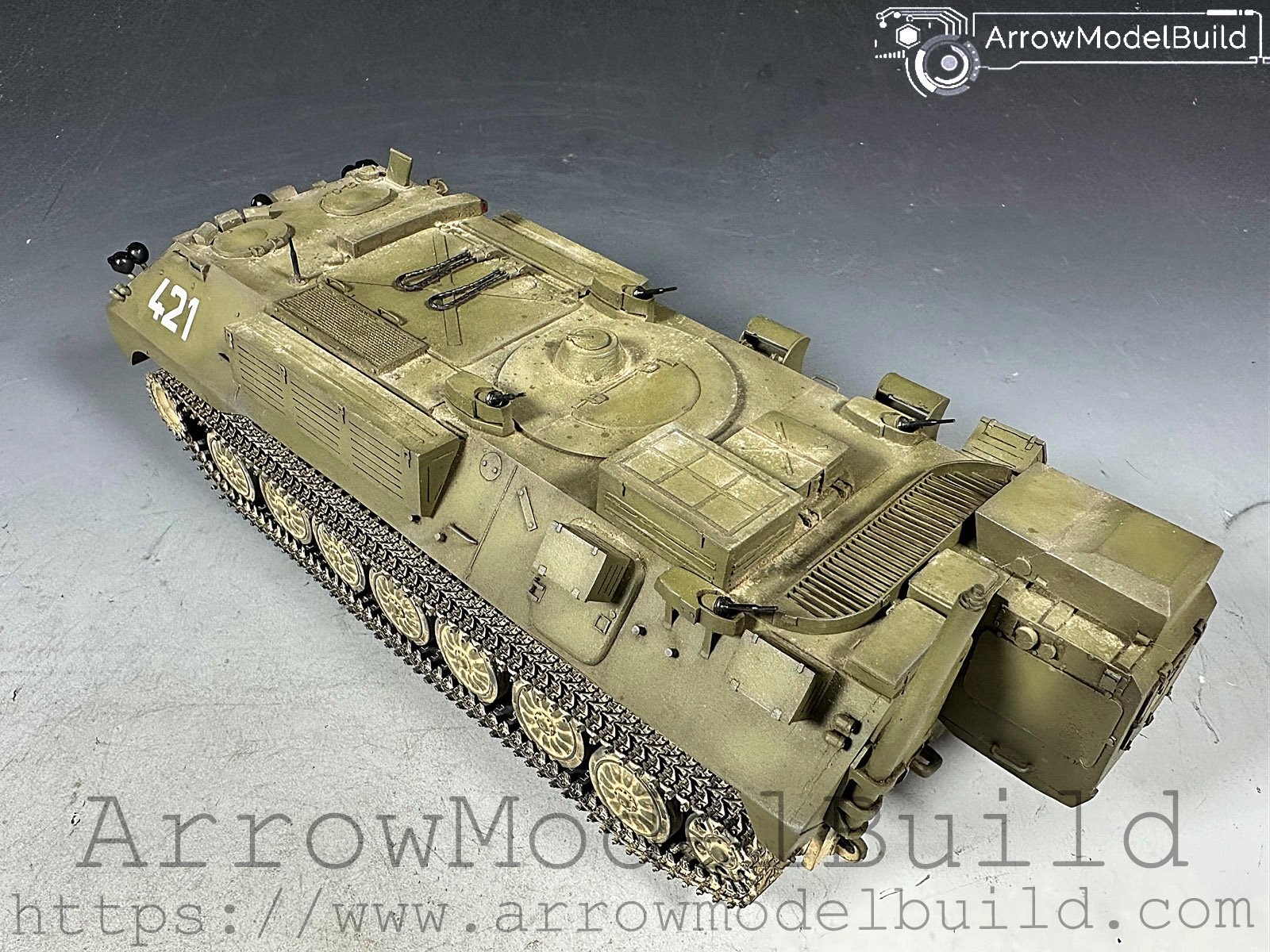 Picture of AeroModelBuild RANZHIR Military Tank Built & Painted 1/35 Model Kit