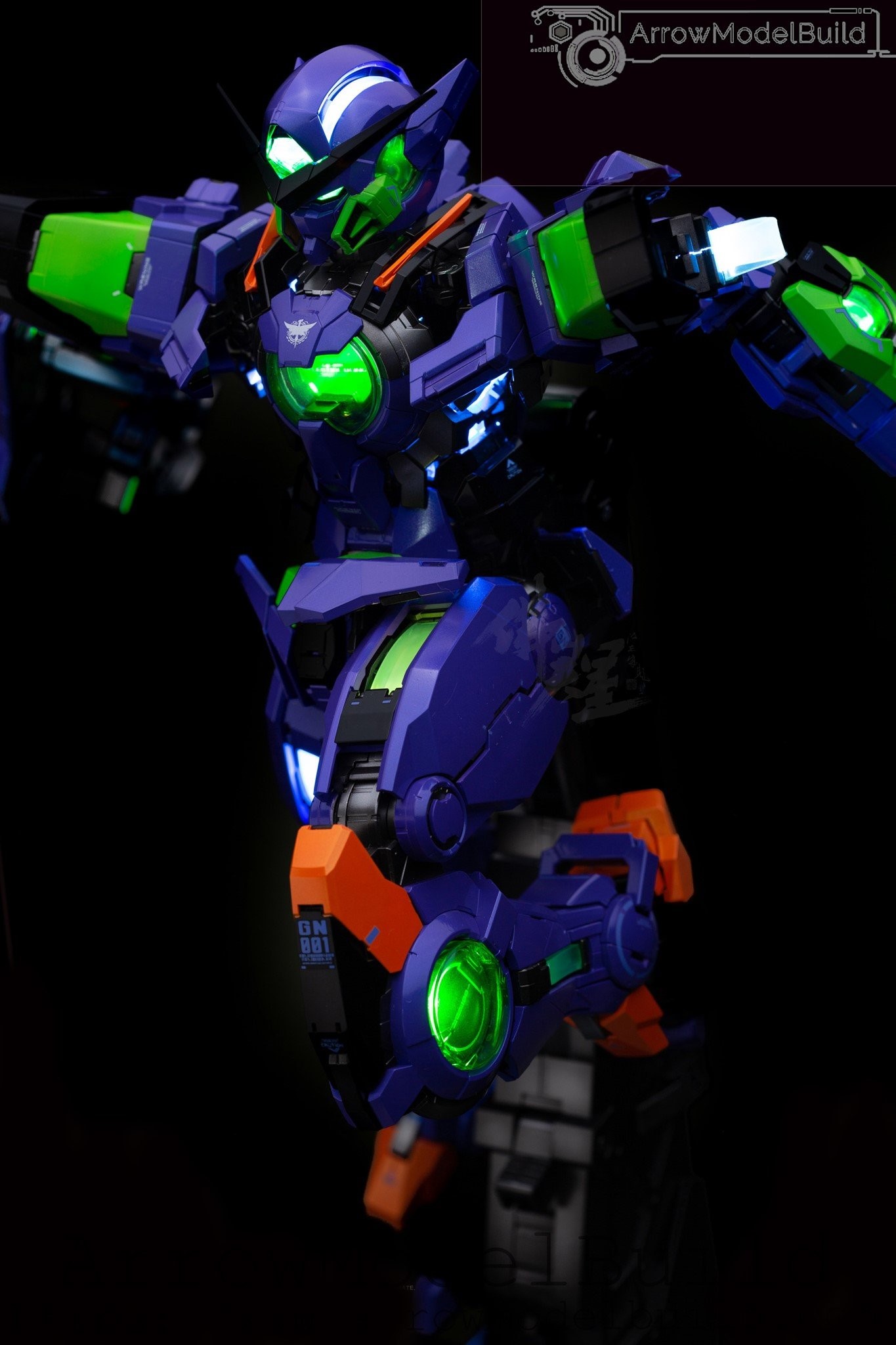 Picture of AeroModelBuild Exia Gundam (Custom Color) Built & Painted PG 1/60 Model Kit