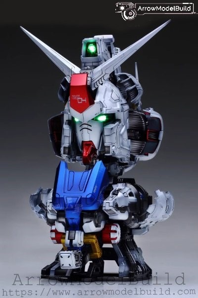 Picture of AeroModelBuild GP04 Gundam Head with LED Built & Painted Model Kit