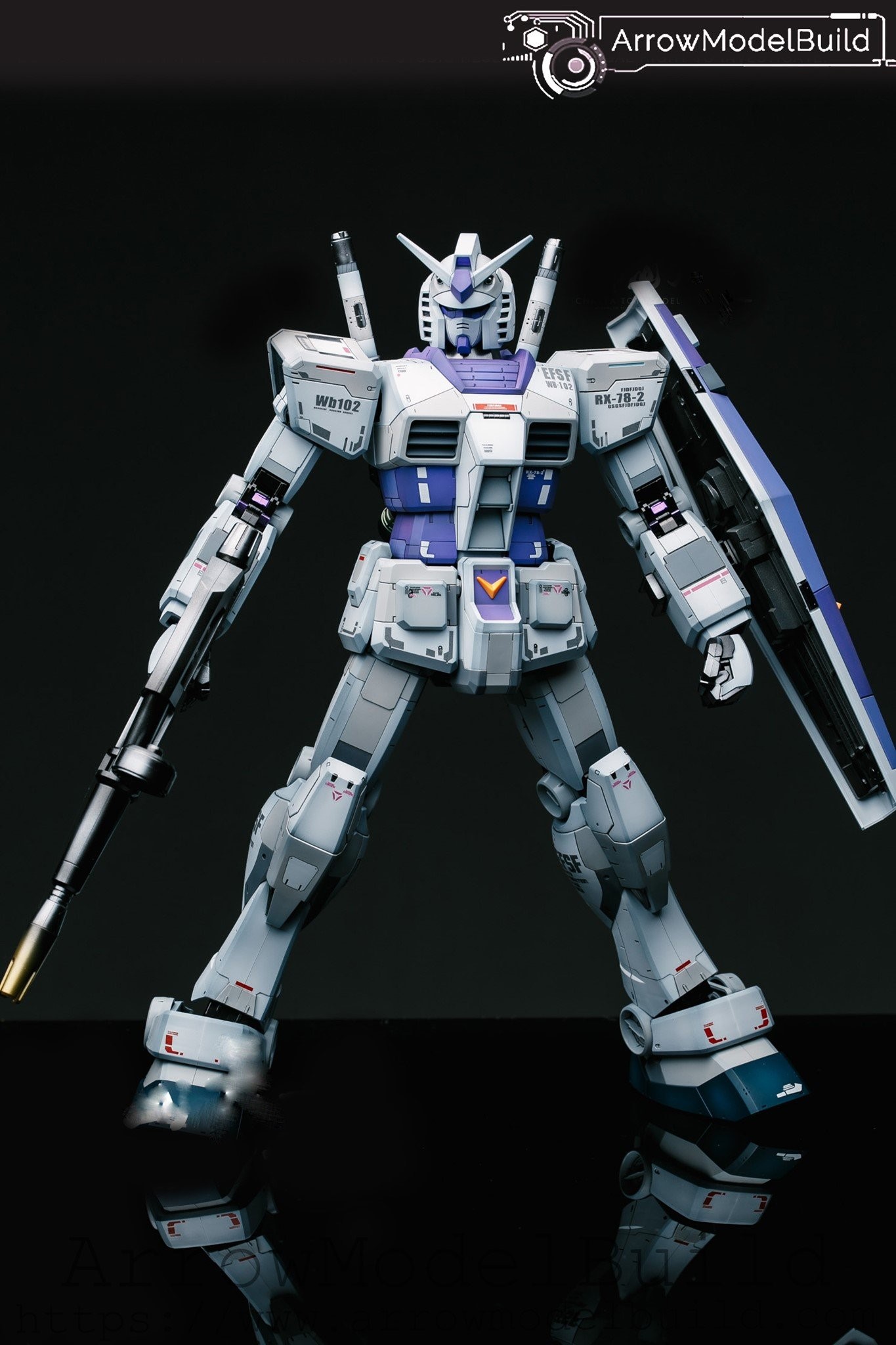 Picture of AeroModelBuild G3 Gundam Built & Painted 1/48 Model Kit