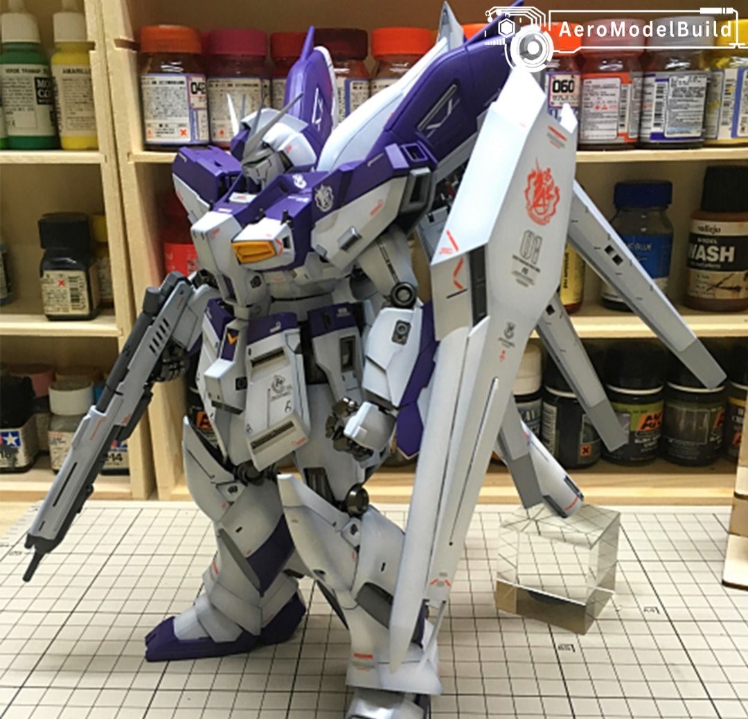 Picture of AeroModelBuild Hi-Nu Gundam Ver Ka Built & Painted MG 1/100 Model Kit