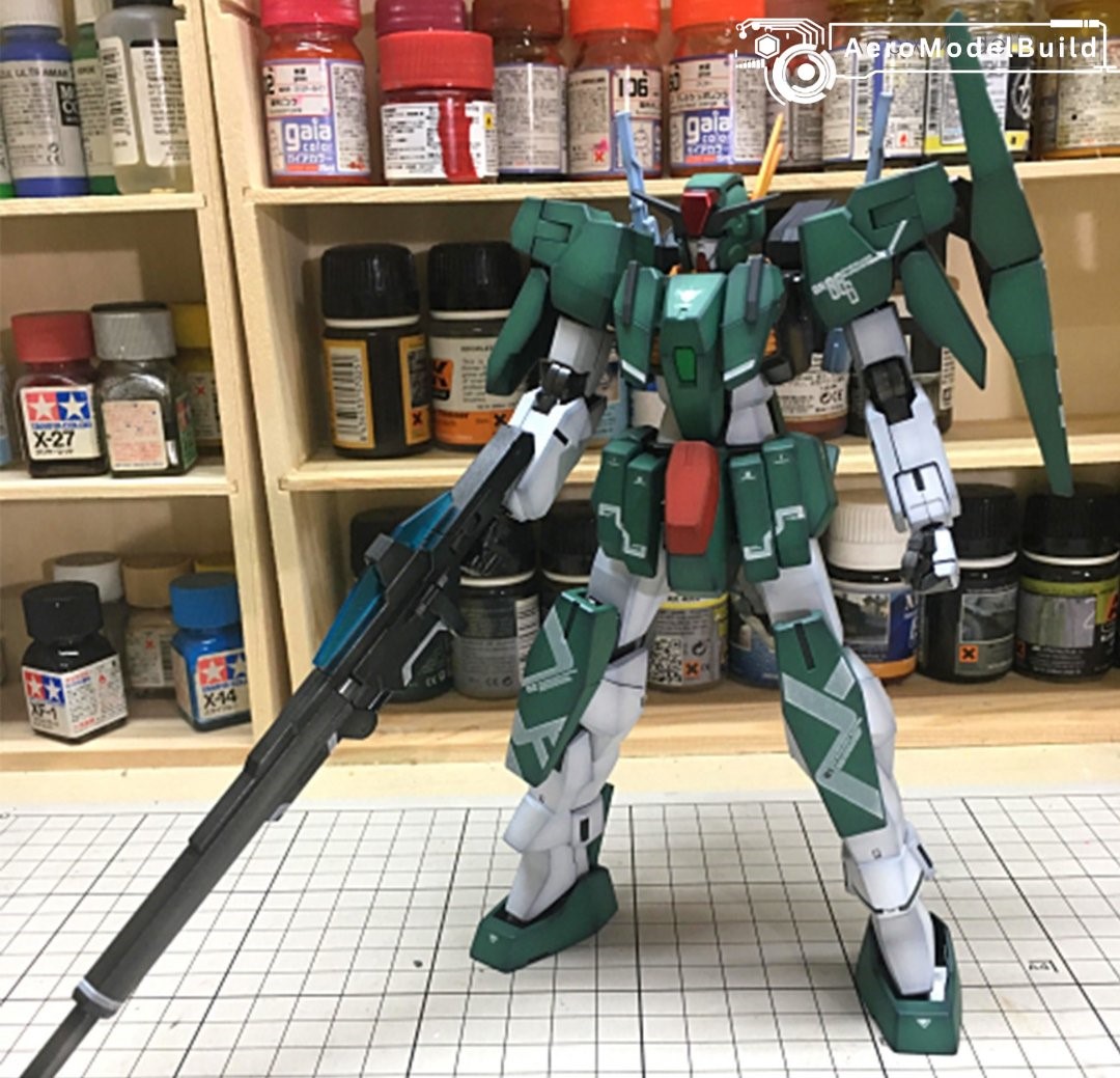 Picture of AeroModelBuild Cherudim Gundam Built & Painted 1/100 Model Kit