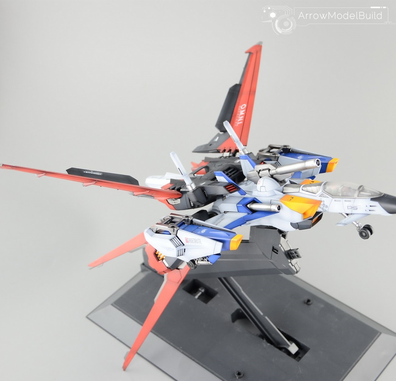 Picture of AeroModelBuild Sky Grasper + Aile Striker Built & Painted PG 1/60 Model Kit