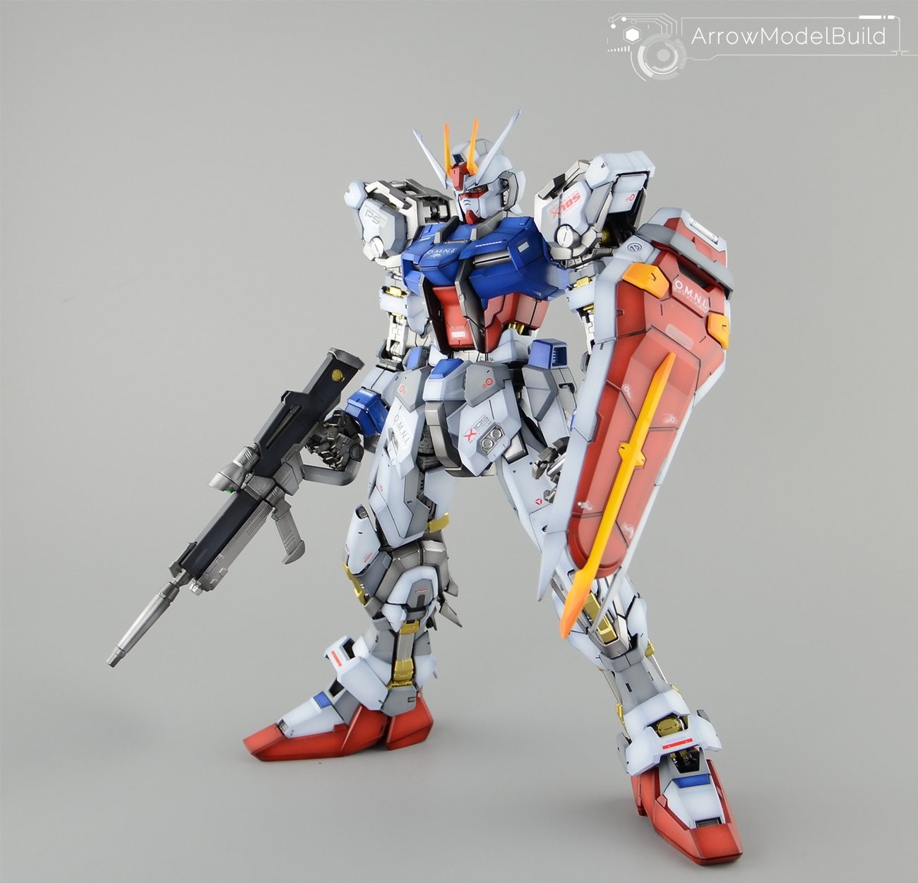 Picture of AeroModelBuild Strike Gundam Built & Painted PG 1/60 Model Kit