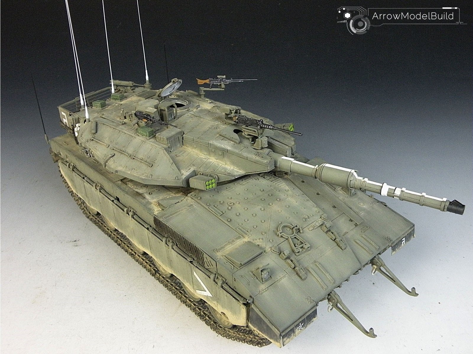 Picture of AeroModelBuild Merkava MK.3 Tank Built & Painted 1/35 Model Kit