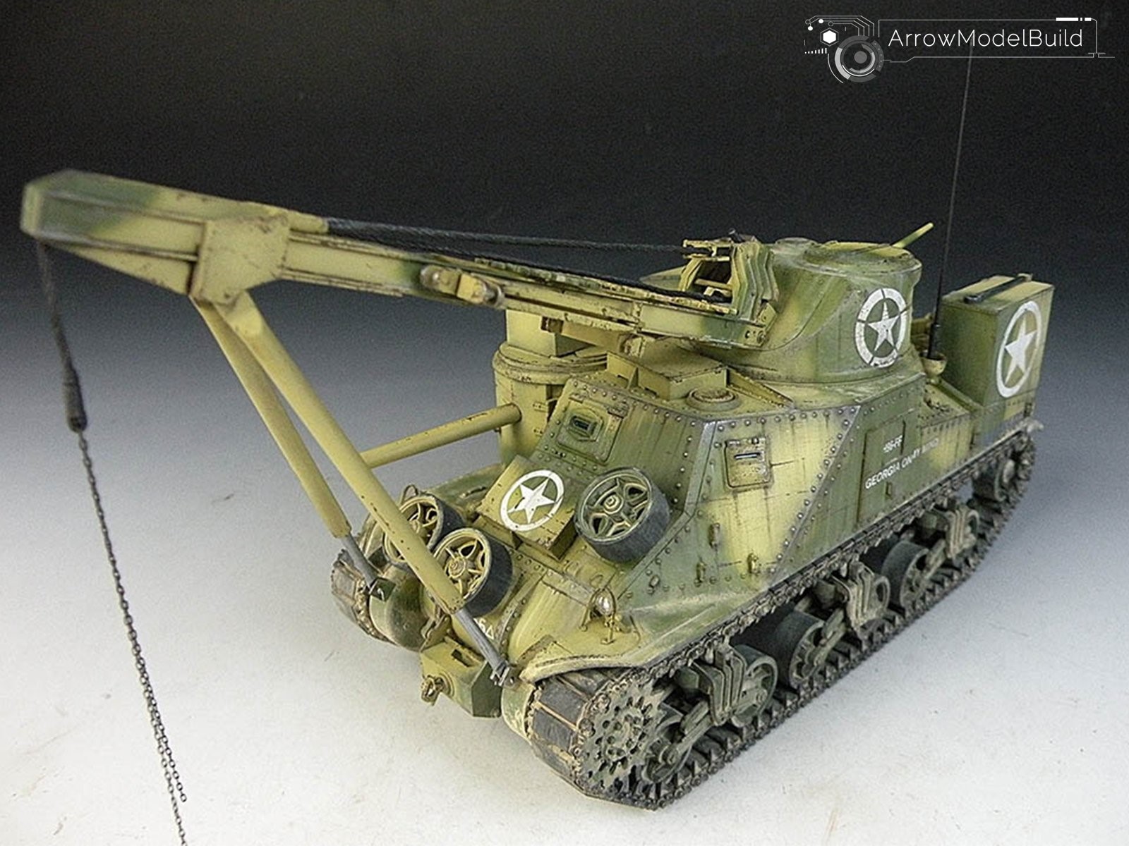 Picture of AeroModelBuild M31 Tank Recovery Vehicle Built & Painted 1/35 Model Kit