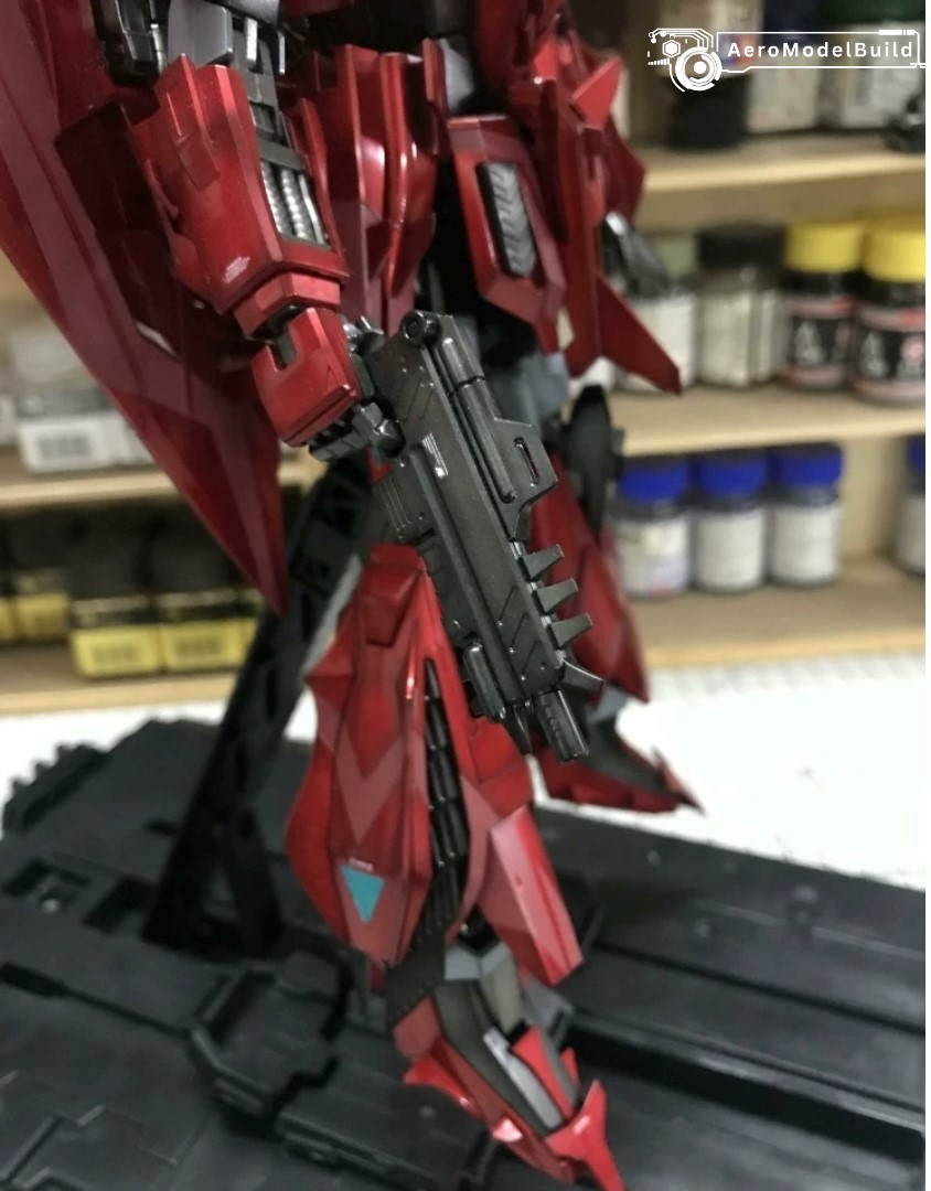Picture of AeroModelBuild Z Gundam III P2 Type Red Zeta (Metallic Color) Built & Painted MG 1/100 Scale Model Kit, Picture 13