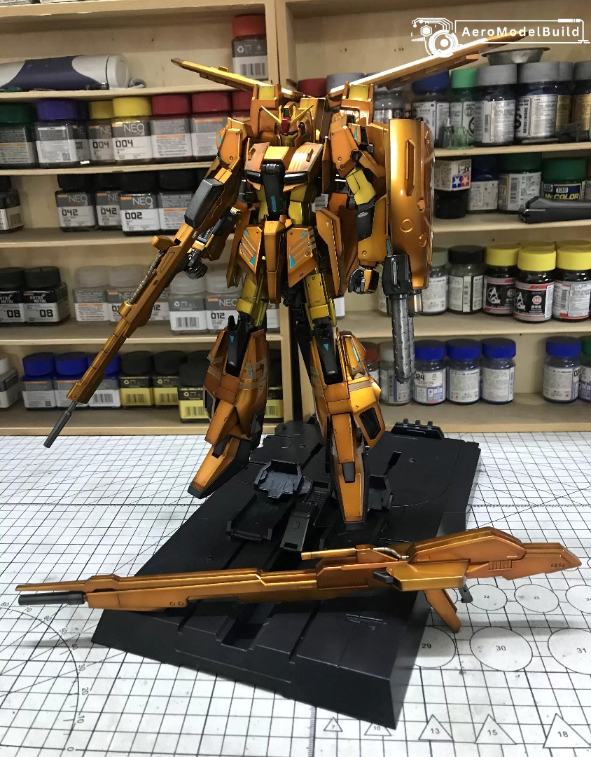 Picture of AeroModelBuild Z Gundam III 3B Type Gray (Metallic Color) Built & Painted MG 1/100 Scale Model Kit, Picture 1