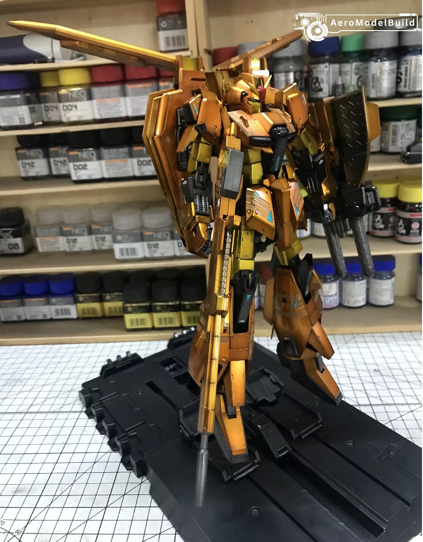 Picture of AeroModelBuild Z Gundam III 3B Type Gray (Metallic Color) Built & Painted MG 1/100 Scale Model Kit, Picture 6