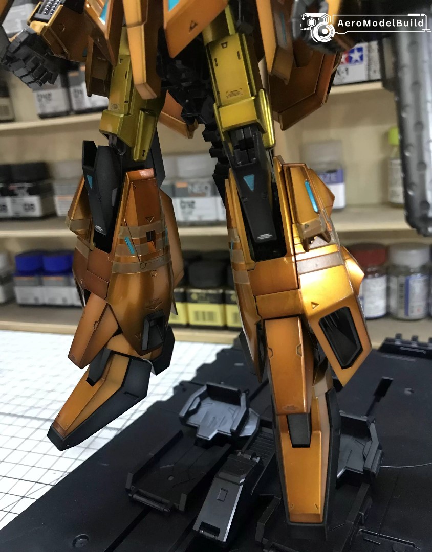 Picture of AeroModelBuild Z Gundam III 3B Type Gray (Metallic Color) Built & Painted MG 1/100 Scale Model Kit, Picture 8