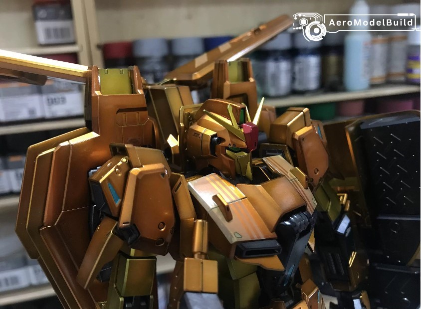 Picture of AeroModelBuild Z Gundam III 3B Type Gray (Metallic Color) Built & Painted MG 1/100 Scale Model Kit, Picture 10