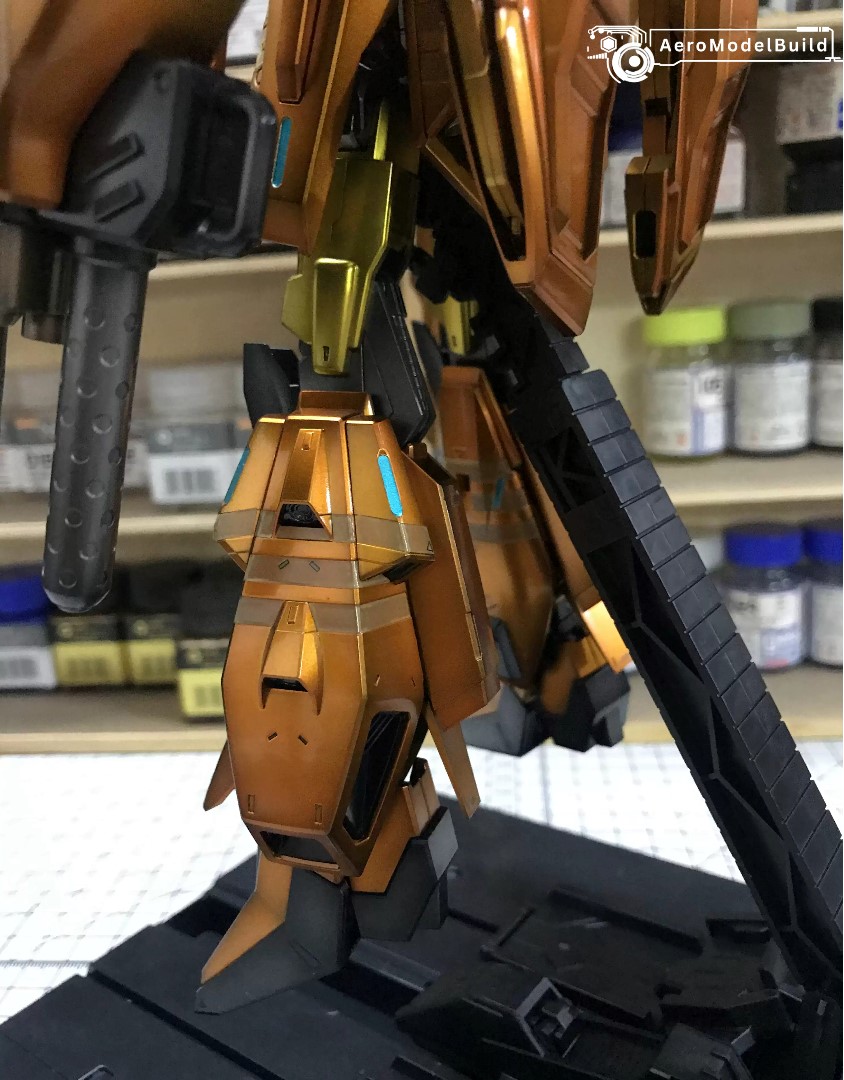 Picture of AeroModelBuild Z Gundam III 3B Type Gray (Metallic Color) Built & Painted MG 1/100 Scale Model Kit, Picture 13