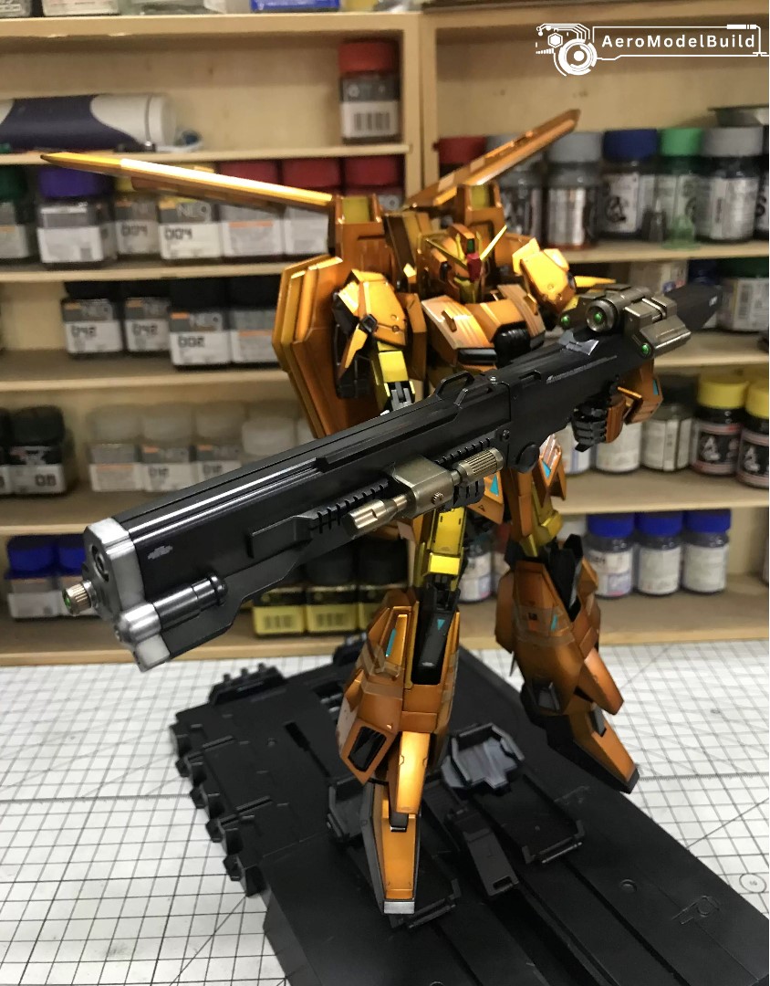 Picture of AeroModelBuild Z Gundam III 3B Type Gray (Metallic Color) Built & Painted MG 1/100 Scale Model Kit, Picture 12