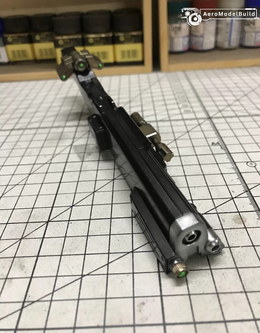 Picture of AeroModelBuild Z Gundam III 3B Type Gray (Metallic Color) Built & Painted MG 1/100 Scale Model Kit, Picture 15