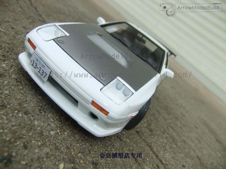 Picture of AeroModelBuild Initial D FC3S RX-7 Built & Painted Vehicle Car 1/24 Model Kit
