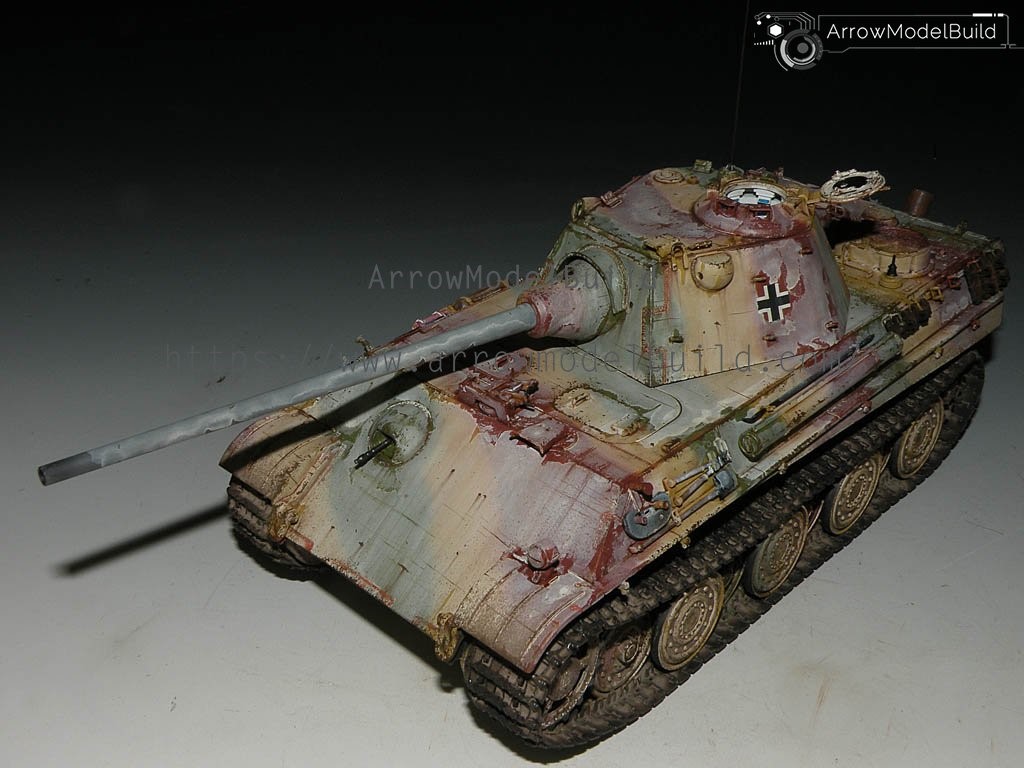 Picture of AeroModelBuild Panther F Tank Built & Painted 1/35 Model Kit