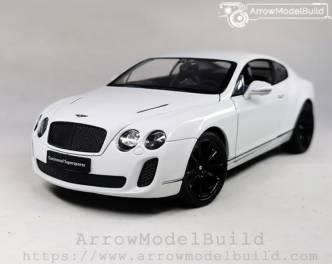 Picture of AeroModelBuild Bentley Continental Custom Color (Pearl White) 1/24 Model Kit