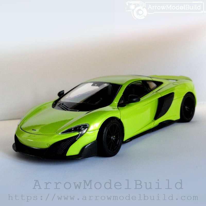 Picture of AeroModelBuild McLaren 675LT Custom Color (Green) 1/24 Model Kit