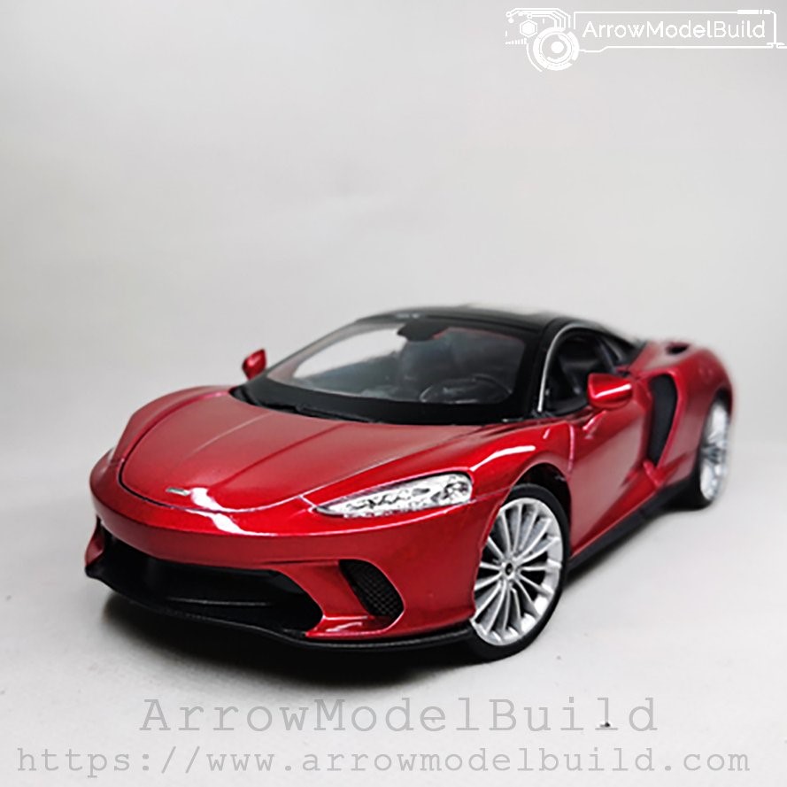 Picture of AeroModelBuild McLaren 675LT Custom Color (Red) 1/24 Model Kit