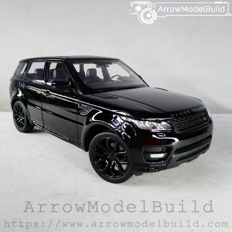 Picture of AeroModelBuild Land Rover Custom Color (Black Samurai) Built & Painted 1/24 Model Kit