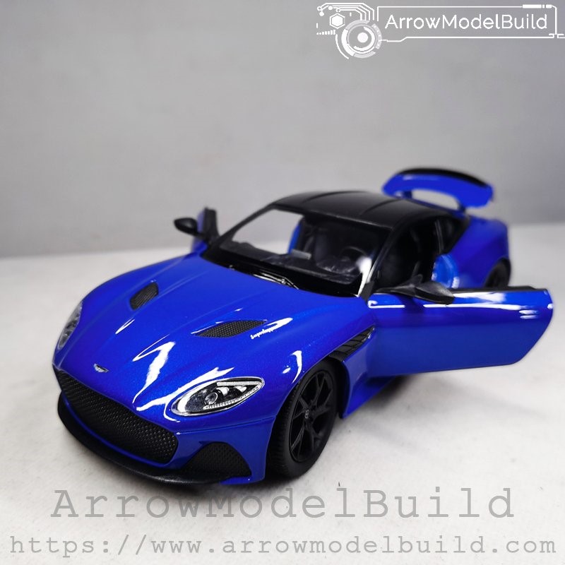 Picture of AeroModelBuild Aston Martin DBS Superleggera (Racing Blue) Built & Painted 1/24 Model Kit
