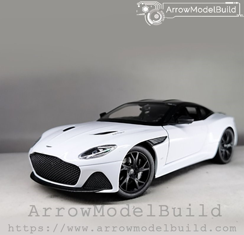Picture of AeroModelBuild Aston Martin DBS Superleggera (Royal White) Built & Painted 1/24 Model Kit