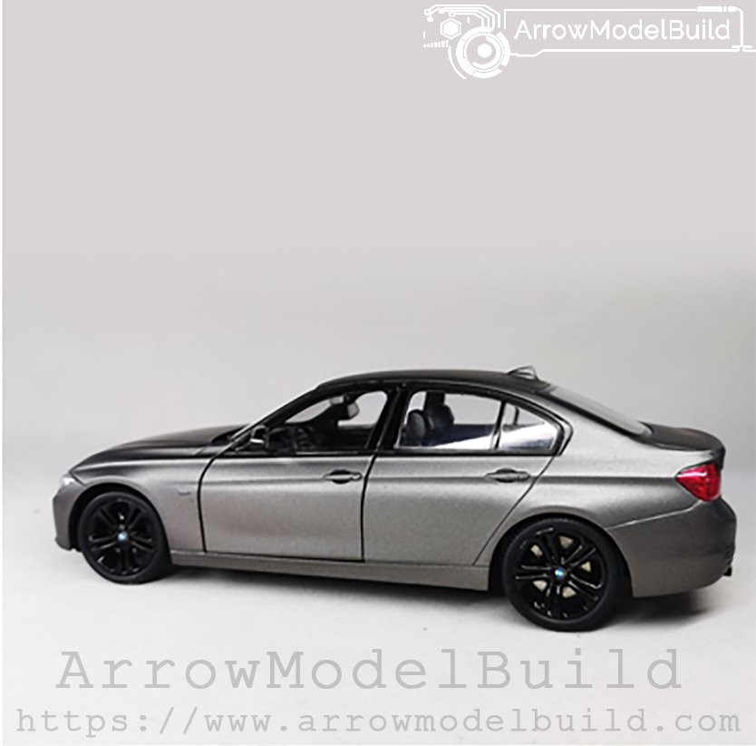 Picture of AeroModelBuild BMW 330i (Matte AK Gray) Without Low Lying Built & Painted 1/24 Model Kit