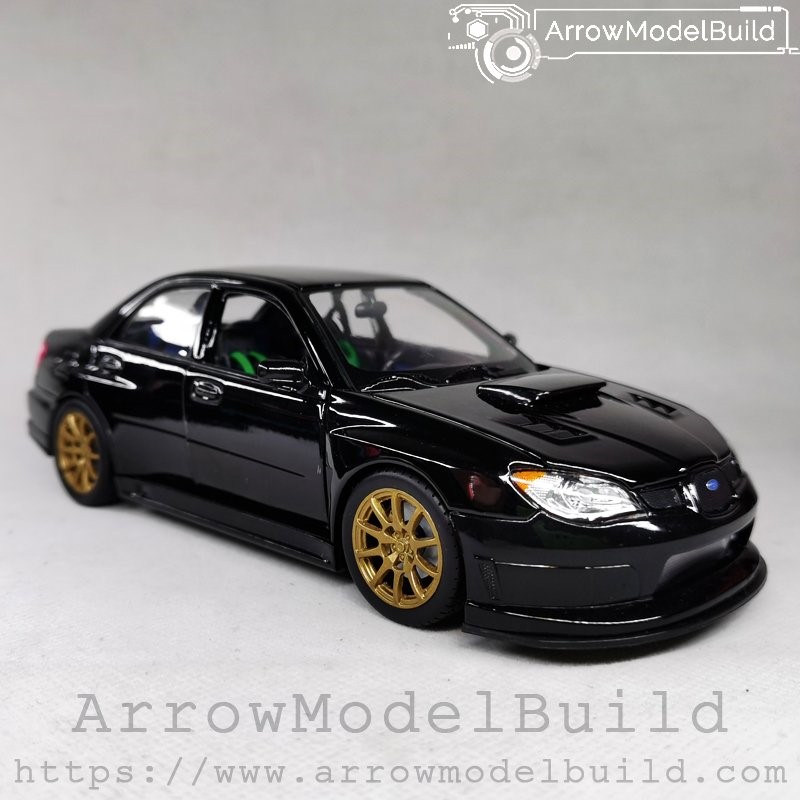 Picture of AeroModelBuild Subaru Impreza 9th Generation STI (Fuji Black) Built & Painted 1/24 Model Kit