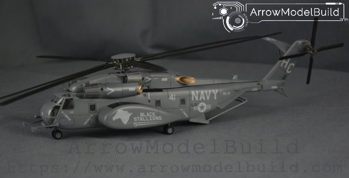 Picture of AeroModelBuild ch-53 mh-53e Super Stallion Helicopter Built & Painted 1/72 Model Kit
