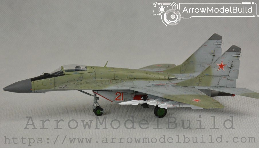 Picture of AeroModelBuild Red Star Zvezda MiG-29 mig-29 9-13 Fulcrum Fighter Built & Painted 1/72 Model Kit