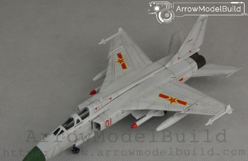 Picture of AeroModelBuild Chinese Old Flying Leopard fbc1 Attack Aircraft Fighter Bomber Built & Painted 1/72 Model Kit