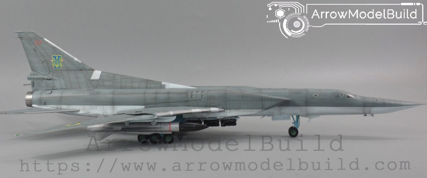 Picture of AeroModelBuild Russian tu-22m3 Figure-22m3 Backfire Strategic Bomber Built & Painted 1/72 Model Kit