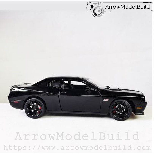 Picture of AeroModelBuild Dodge Charger Challenger SRT (Interstellar Black Bee) Built & Painted 1/24 Model Kit