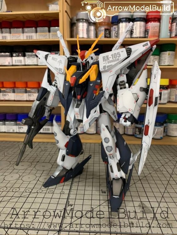 Picture of AeroModelBuild RX-105 Built & Painted HG 1/144 Model Kit