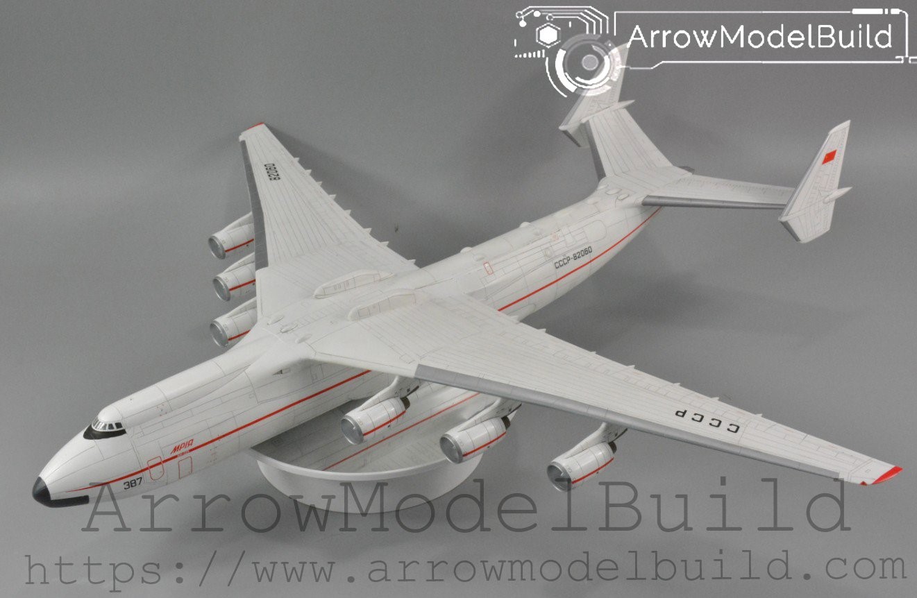 Picture of AeroModelBuild Red Star AN-225 An-225 Dream Transporter Built & Painted 1/144 Model Kit