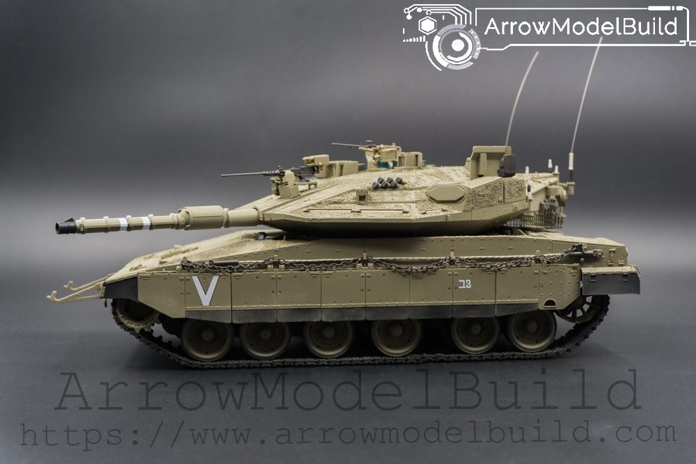 Picture of AeroModelBuild Merkava 4 MK4 Main Battle Tank Built & Painted 1/35 Model Kit